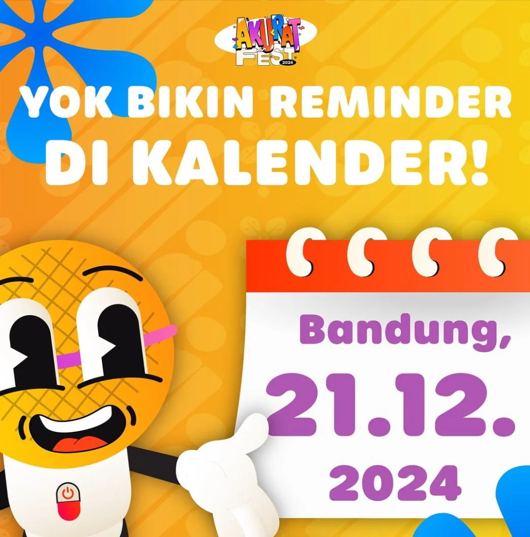 Waktu dan Lokasi Diselenggarakannya Akurat Festival 2024 