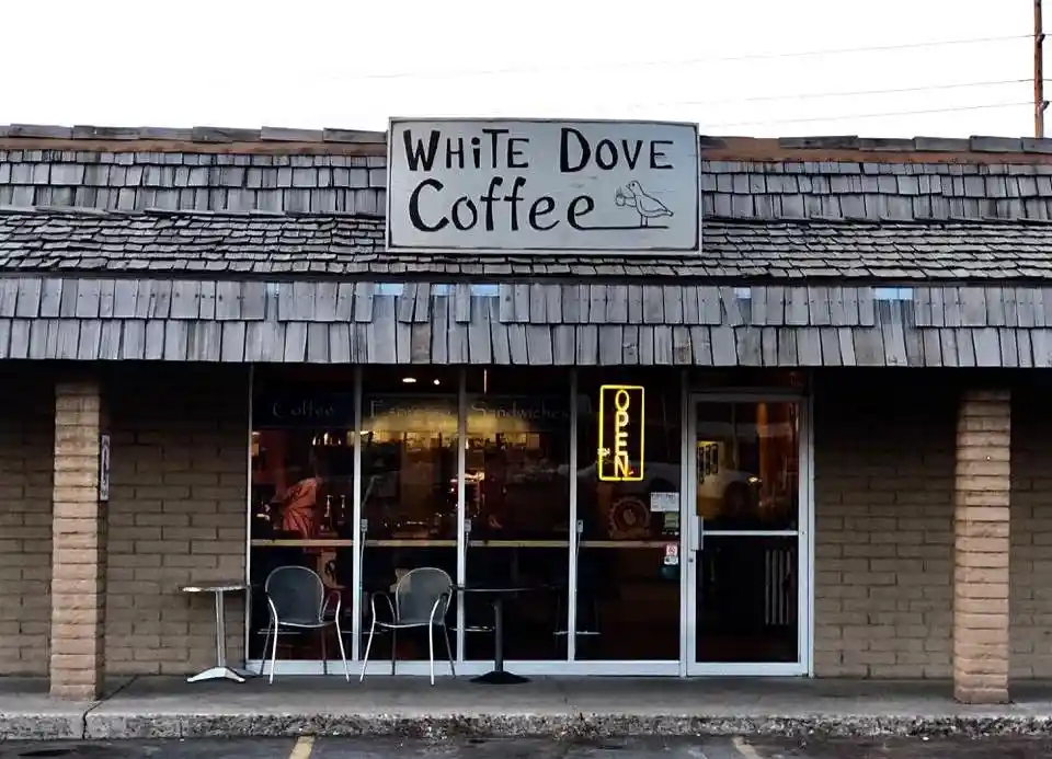 5. Whitedove Cafe Aesthetic dengan Pemandangan Sawah di Kudus