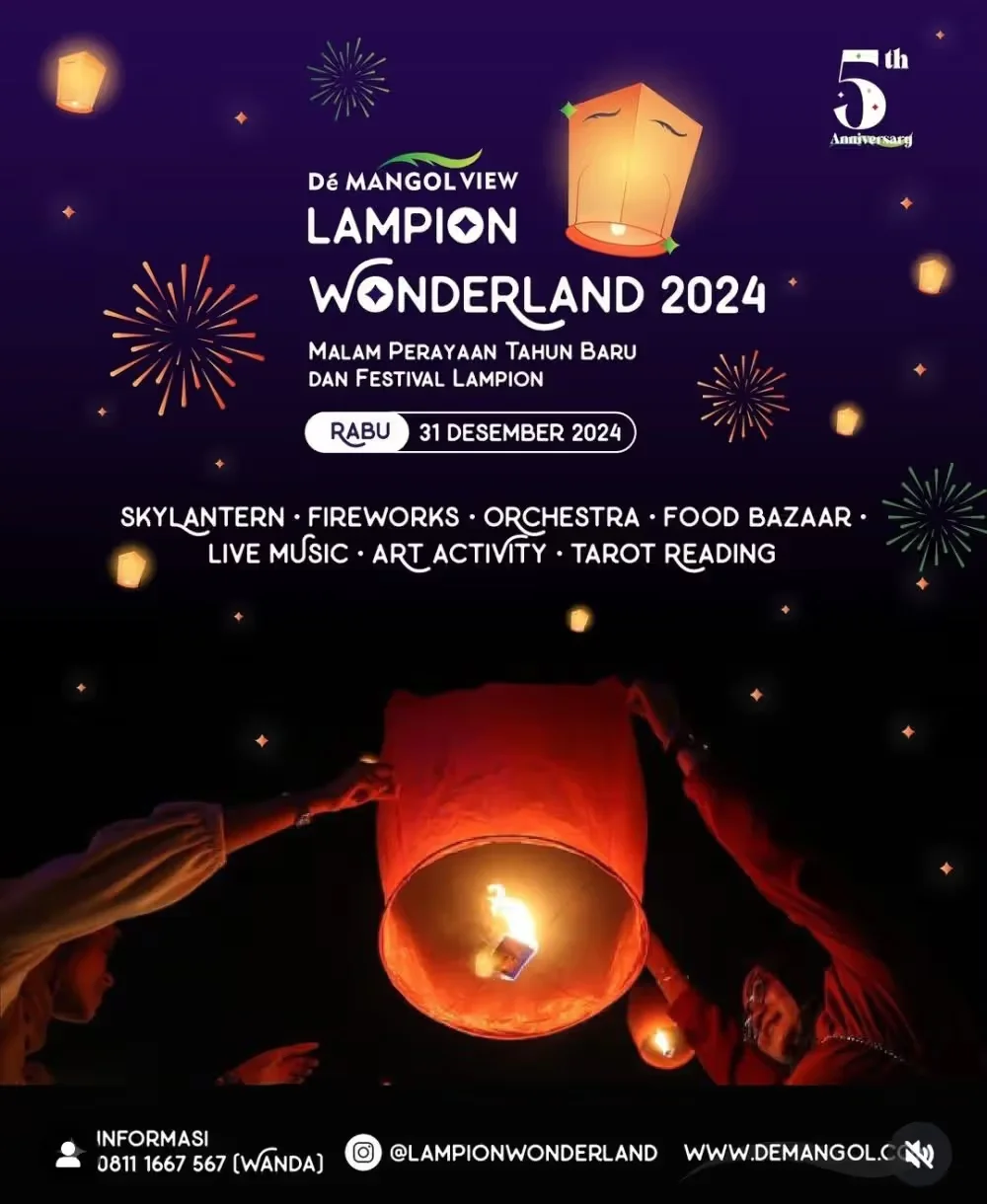 1. Festival Lampion di De Mangol View