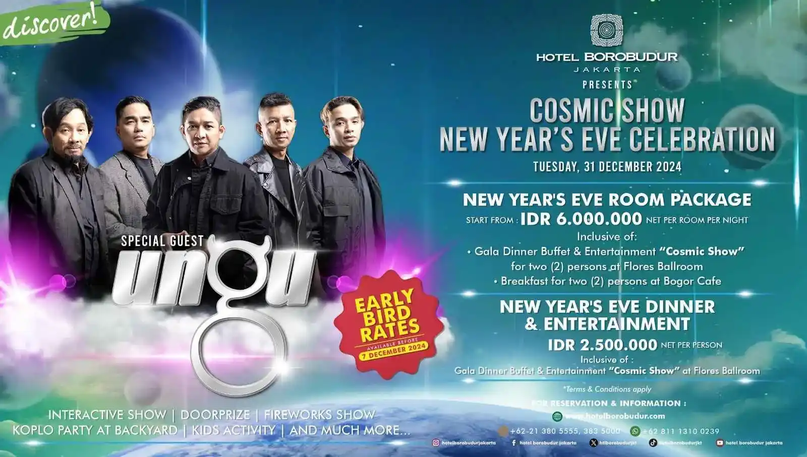 Cosmic New Year’s Eve Celebration