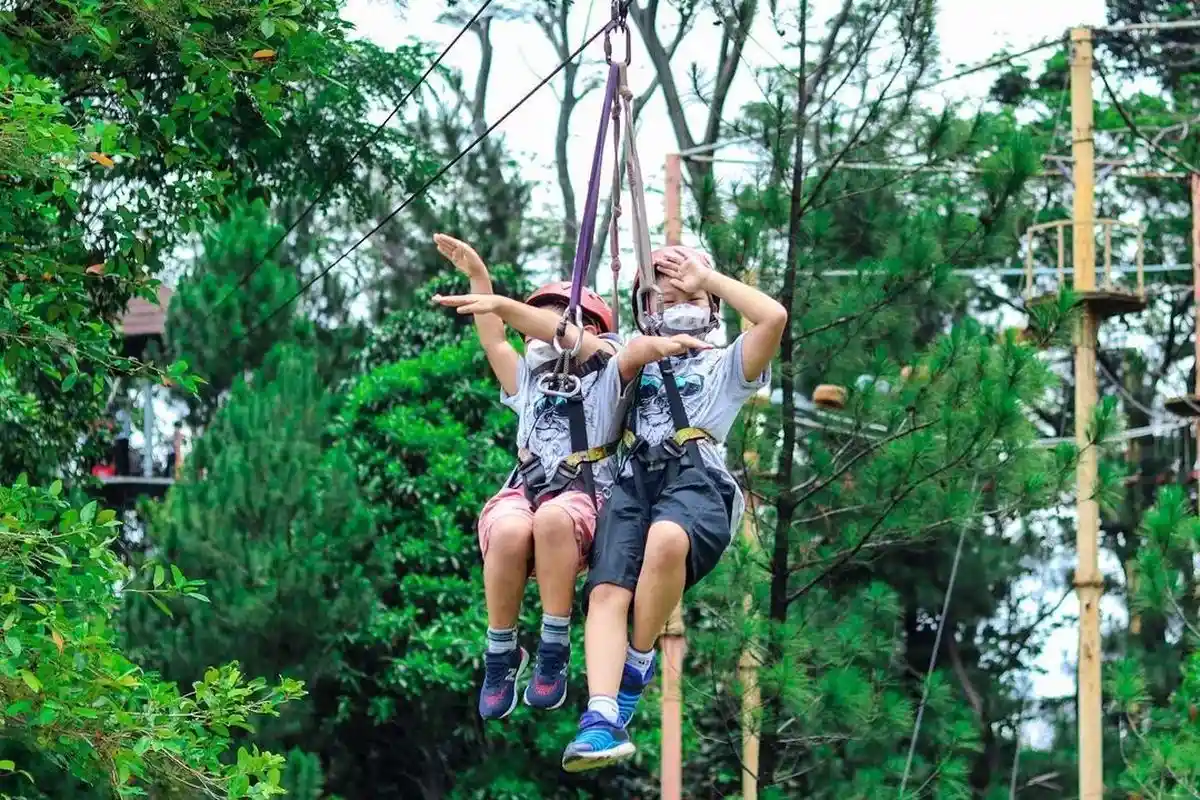 Flying Fox Taman Budaya Sentul