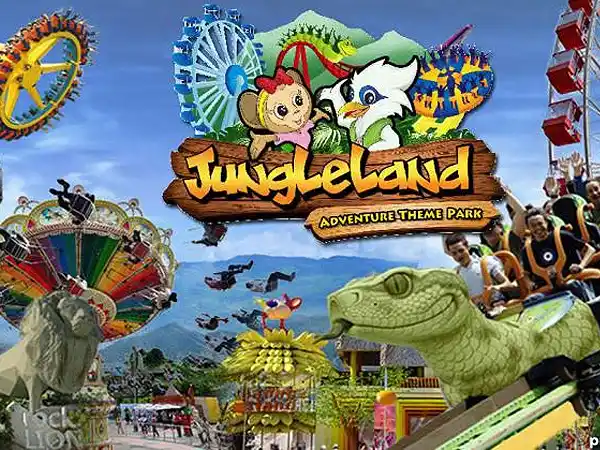 JungleLand Adventure Theme Park- Harga Tiket dan Beragam Wahana Baru