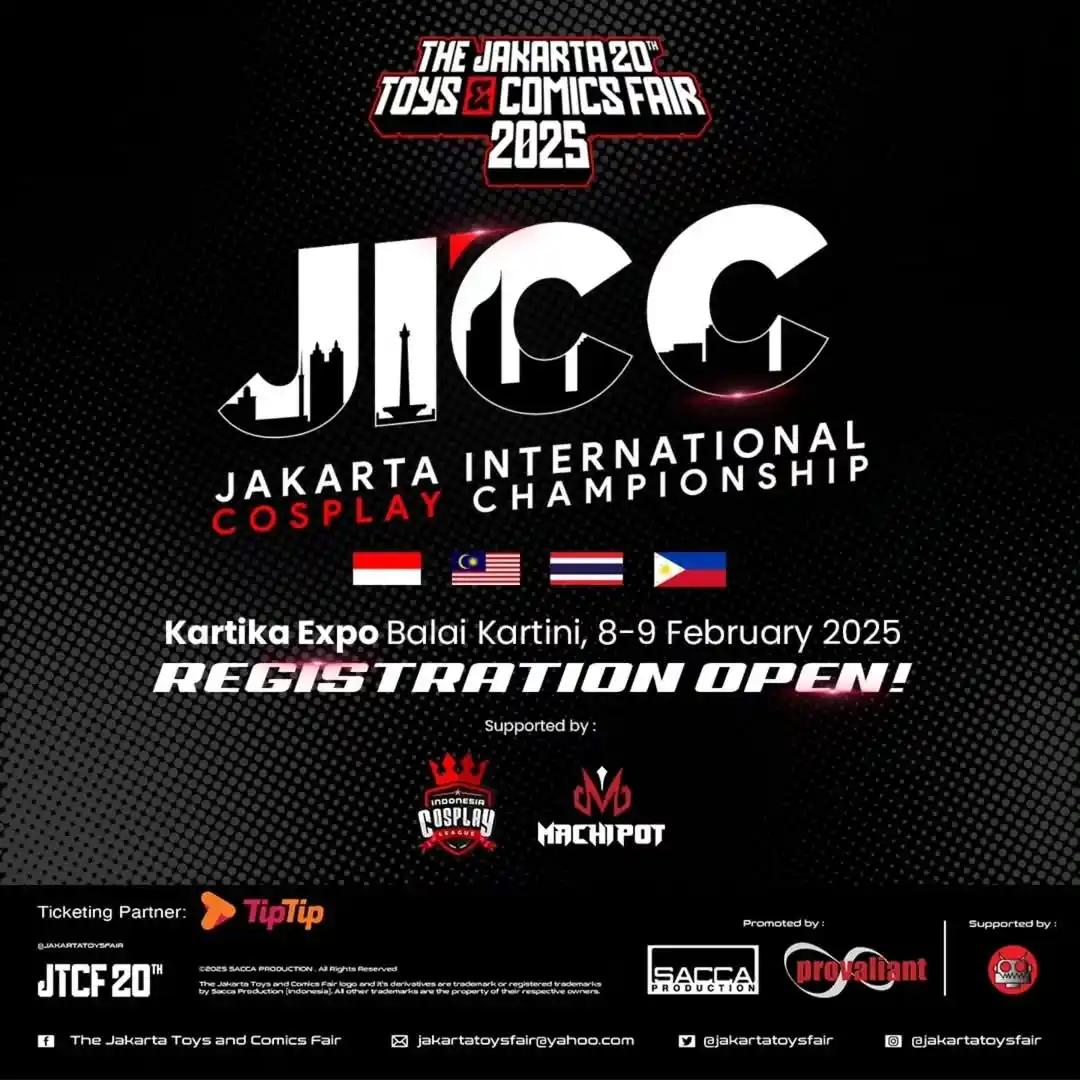 Event jejepangan februari 2025 - JAKARTA INTERNATIONAL COSPLAY CHAMPIONSHIP