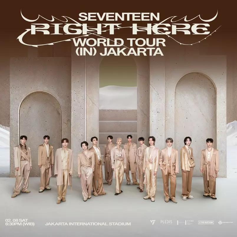 Konser SEVENTEEN di Jakarta