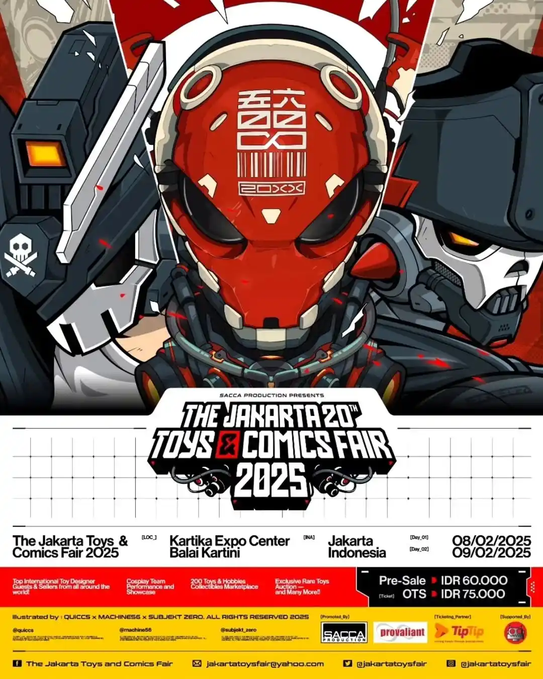 THE JAKARTA 20th TOYS AND COMICS FAIR 2025