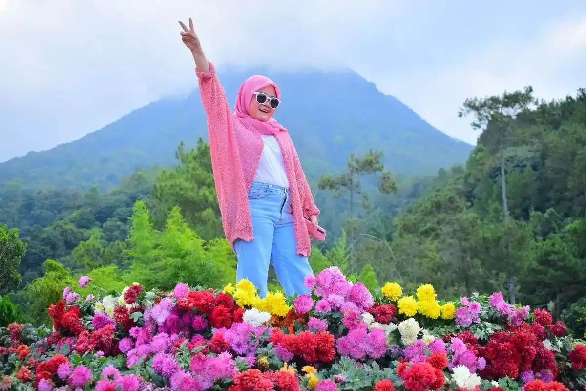 taman bunga malang - Batu Flower Garden