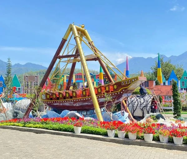 columbus wahana di  florawisata sentera de laponte