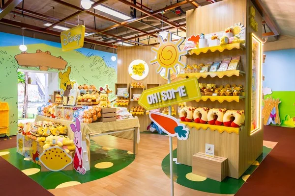 exhibition jakarta - Instalasi Winnie The Pooh