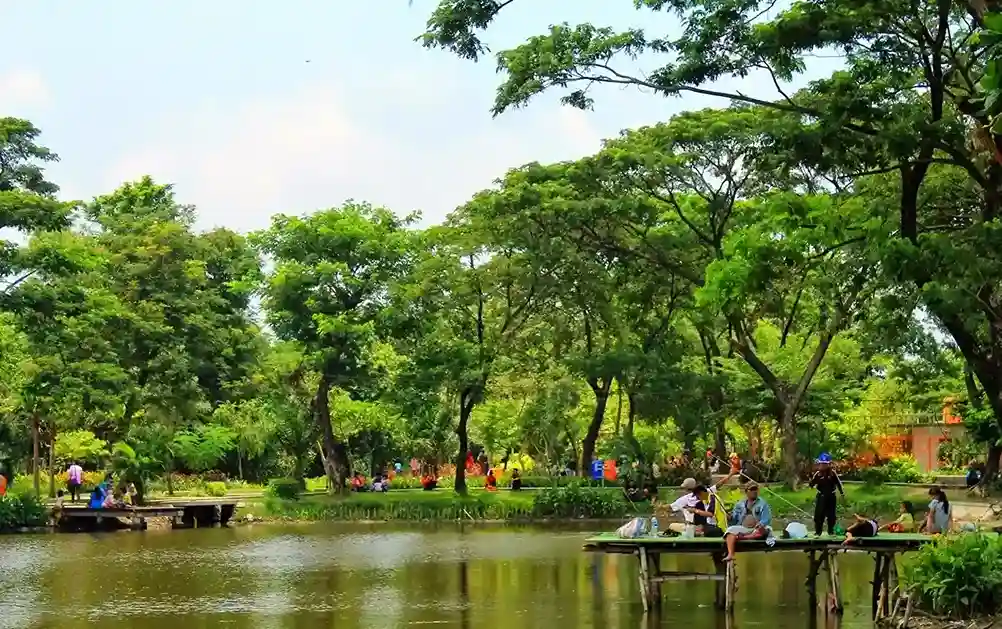Wisata alam Surabaya Kebun Bibit Wonorejo