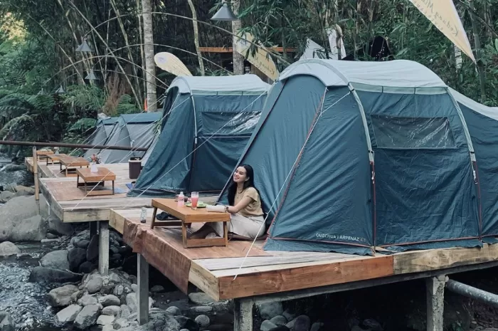Kedung Minten Tulungagung, Camping Seru di Tepi Sungai