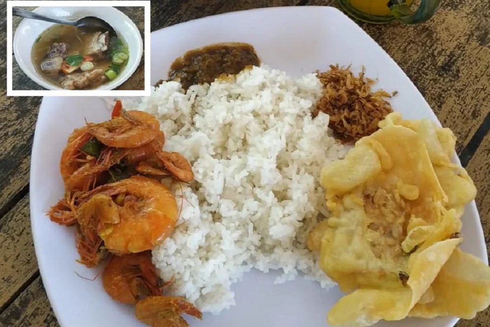 Nasi Kasreng makanan khas kuningan 