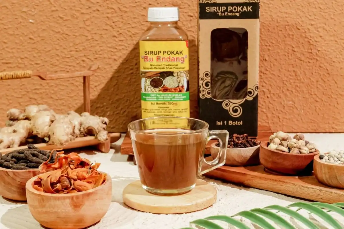 oleh-oleh khas probolinggo - Sirup Pokak