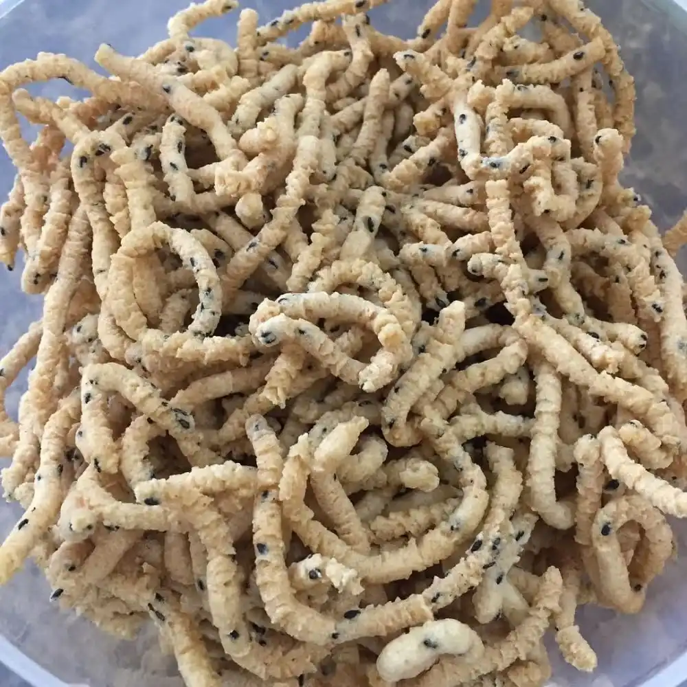 oleh oleh kas probolinggo - Snack Ulat Sutra