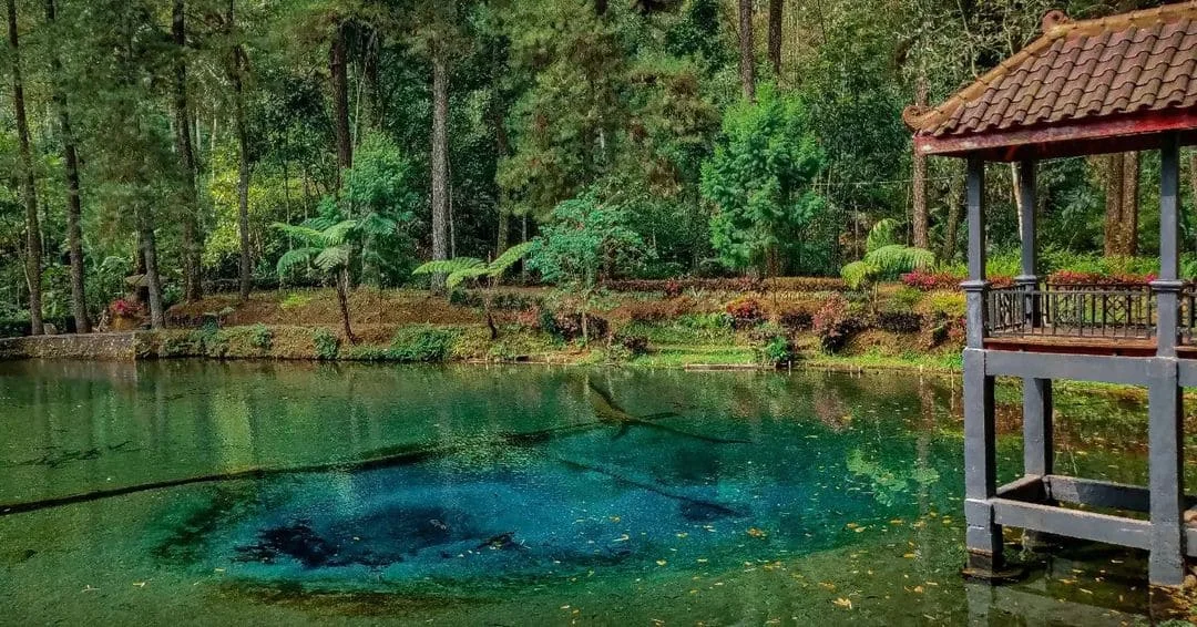 Wisata alam blitar Telaga Rambut Monte