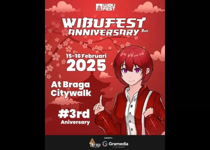 event Wibufest 3rd Anniversary bandung 2025