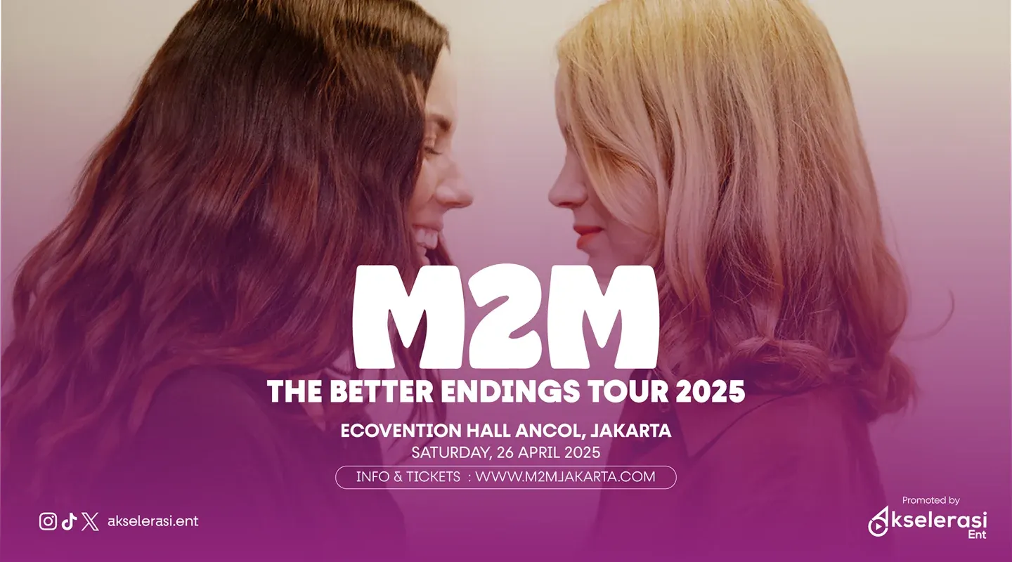 M2M- The Better Endings Tour 2025 in Jakarta
