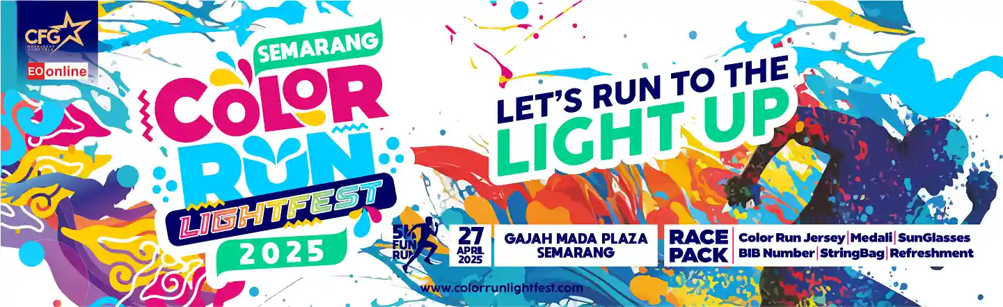 Semarang Color Run LightFest 2025