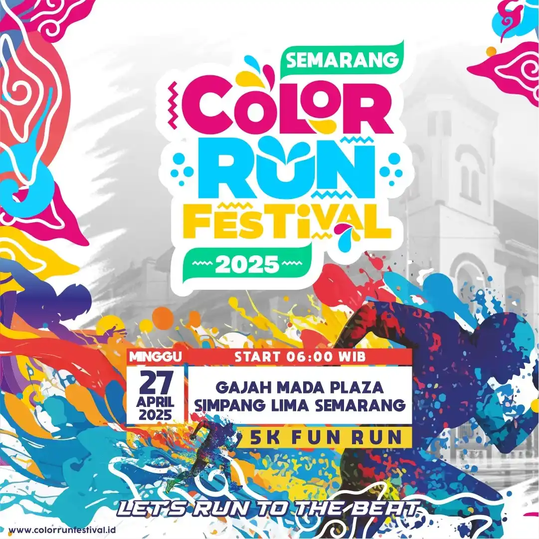 Semarang Color Run Lightfest 2025