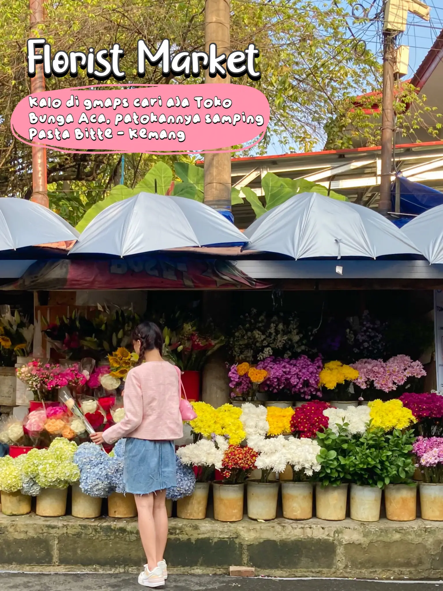Weekned Kemang di florist market 