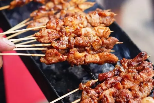 Sate kelinci pak no magetan