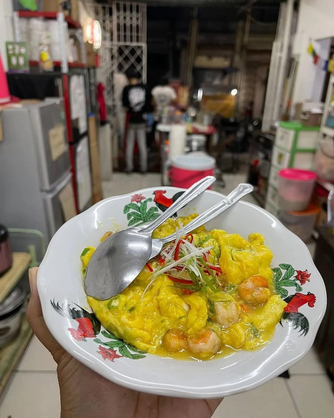 omelet  udang surabaya