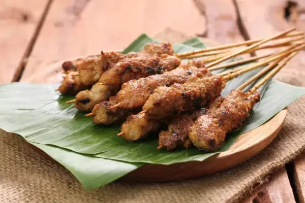 kuliner magetan - sate ayam gandu