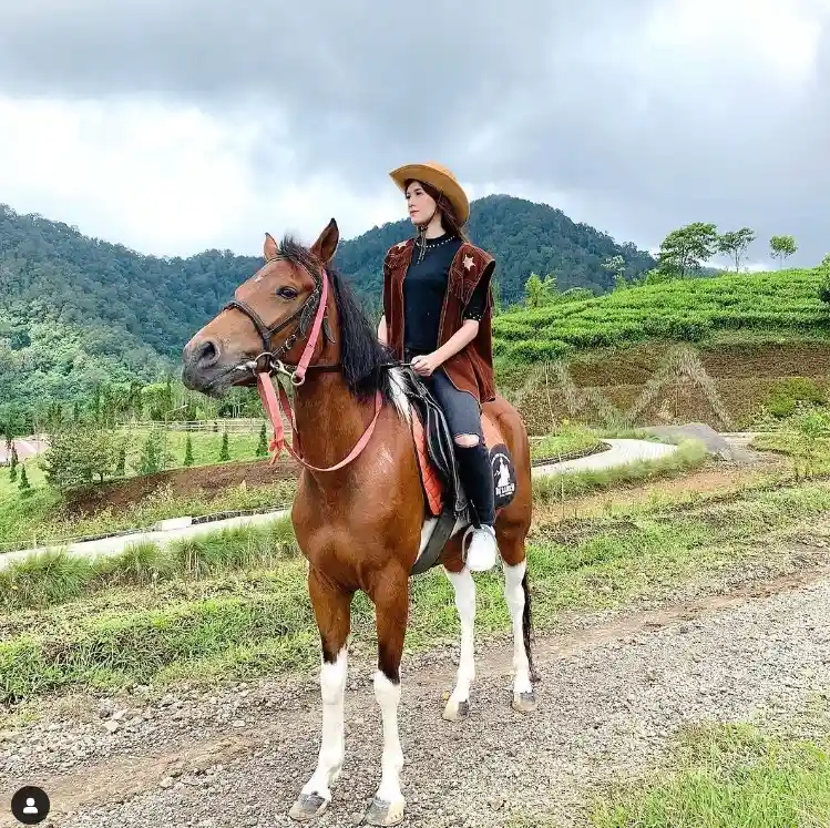wahana di asstro highland - bermain kuda