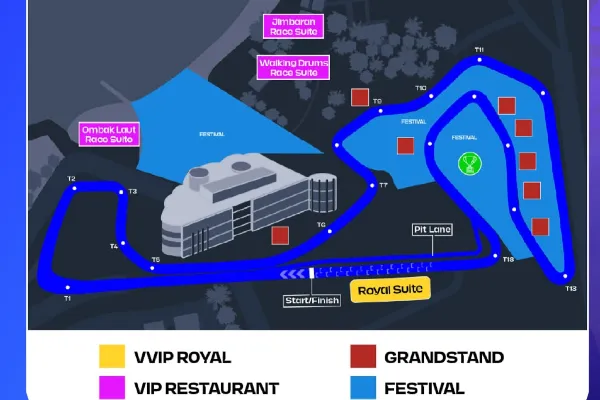 Harga & Kategori Tiket Jakarta E-Prix 2025