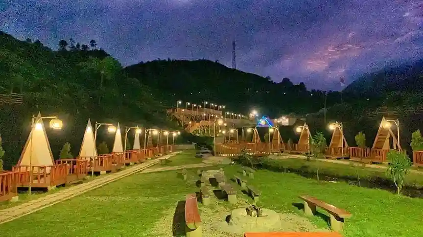 Harga Tiket Masuk dan Penginapan di Ecopark Curug Tilu