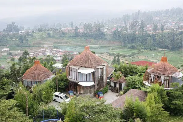 Tempat Glamping di Bandung - bambu Jungle Resort