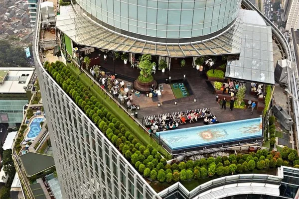 Restoran Romantis SKYE Bar & Restaurant – BCA Tower, Thamrin Jakarta