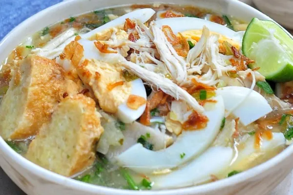 Masakan Khas Kalimantan Soto Banjar