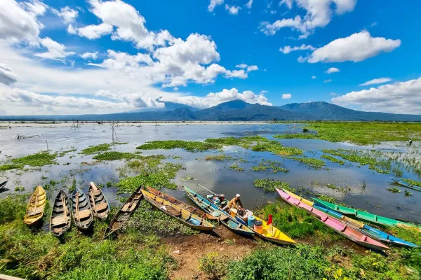 Aktivitas wisata di Kano Rawa Pening Semarang