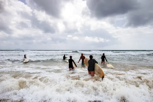 Aktivitas Pantai Batu Belig Kerobokan