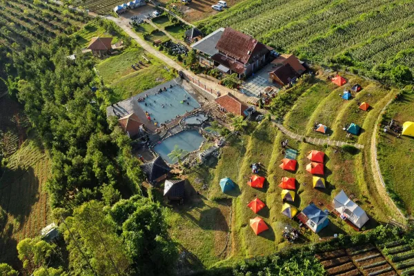 Lokasi Agrowisata Tepas Papandayan