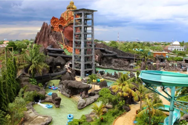 Wisata Sukoharjo - Pandawa Water World