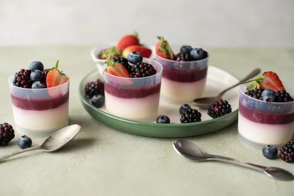 resep puding buah susu