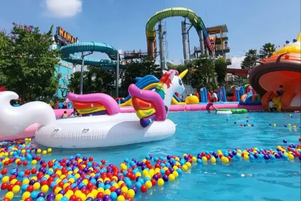 Fasilitas di Hawai Waterpark Malang