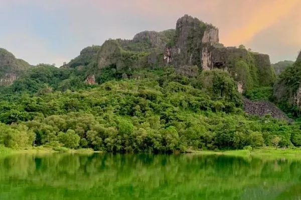 Wisata pangkep - Tonasa Green Lake (Danau Cinta)