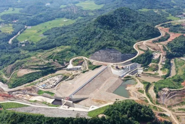 Wisata Pringsewu Lampung - Bendungan Way Sekampung