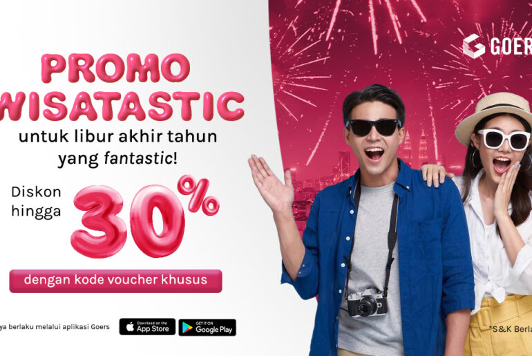 Promo tiket wisata tahun baru 2026