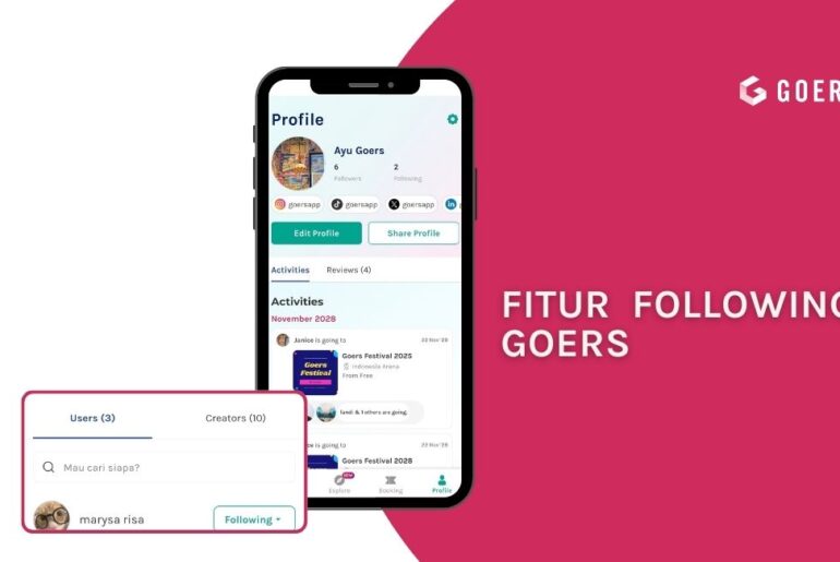 fitur following goers