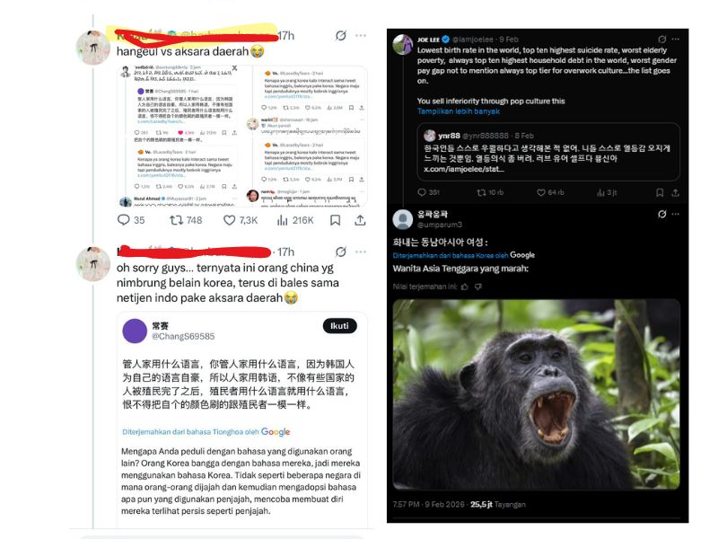 Awal Mula War Netizen Korea vs Asia Tenggara di X 2026