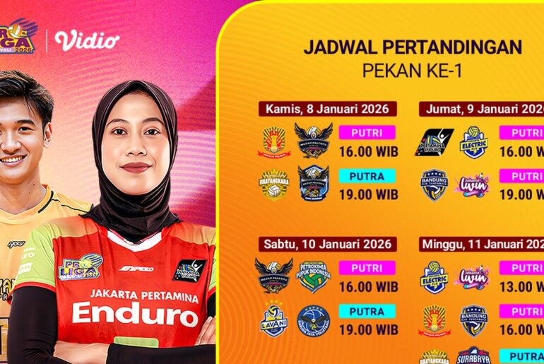 Jadwal Proliga 2026