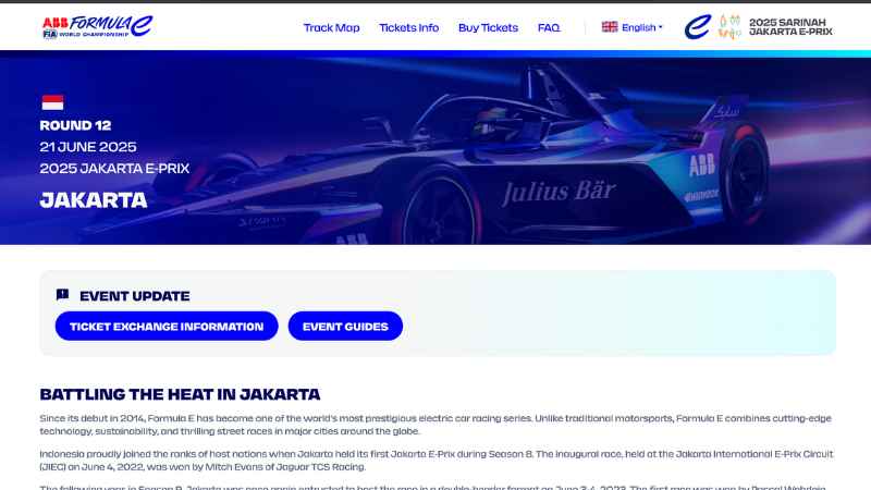 Event Landing Page Forumla E