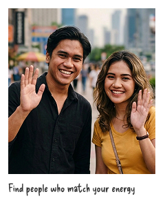 Find people who match your energy